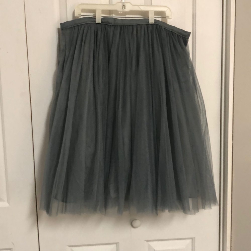 Gray skirt